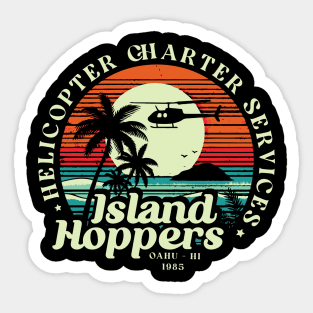 Island Hoppers // Vintage Original Hawaii Design Sticker